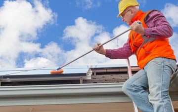 Lundwood soft wash roof cleaning